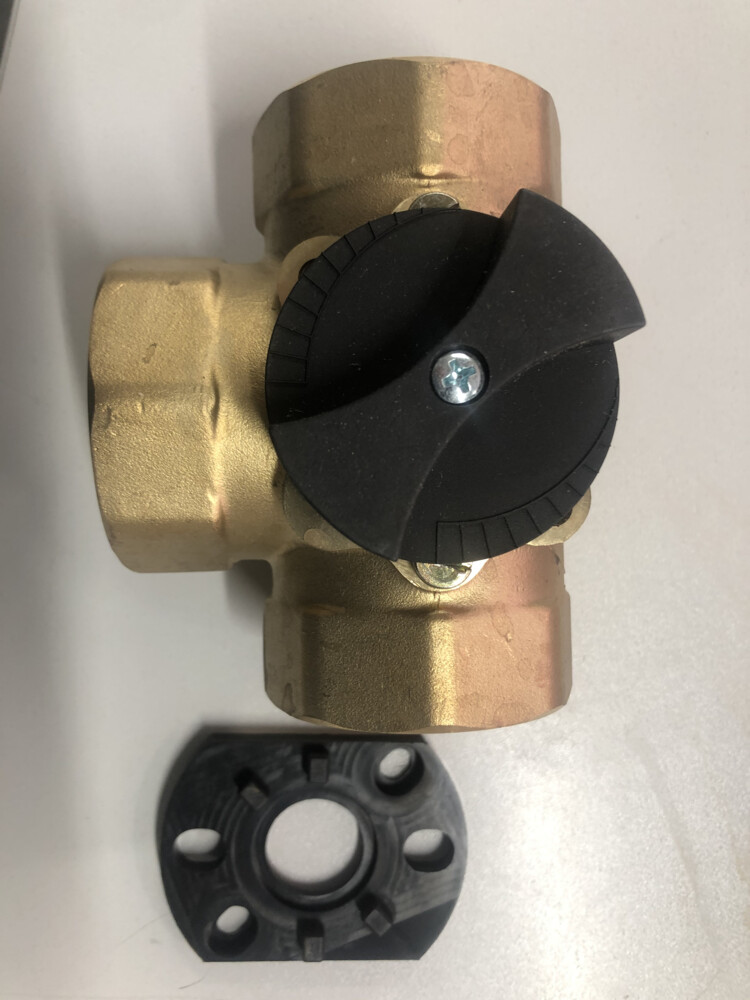 Three way mixing valve DN40